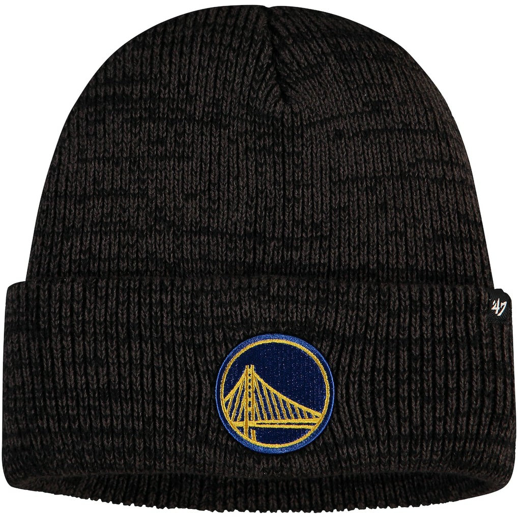 Golden State Warriors '47 Brain Freeze Cuffed Knit Hat Black