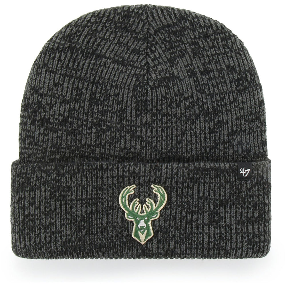 Milwaukee Bucks '47 Brain Freeze Cuffed Knit Hat Black