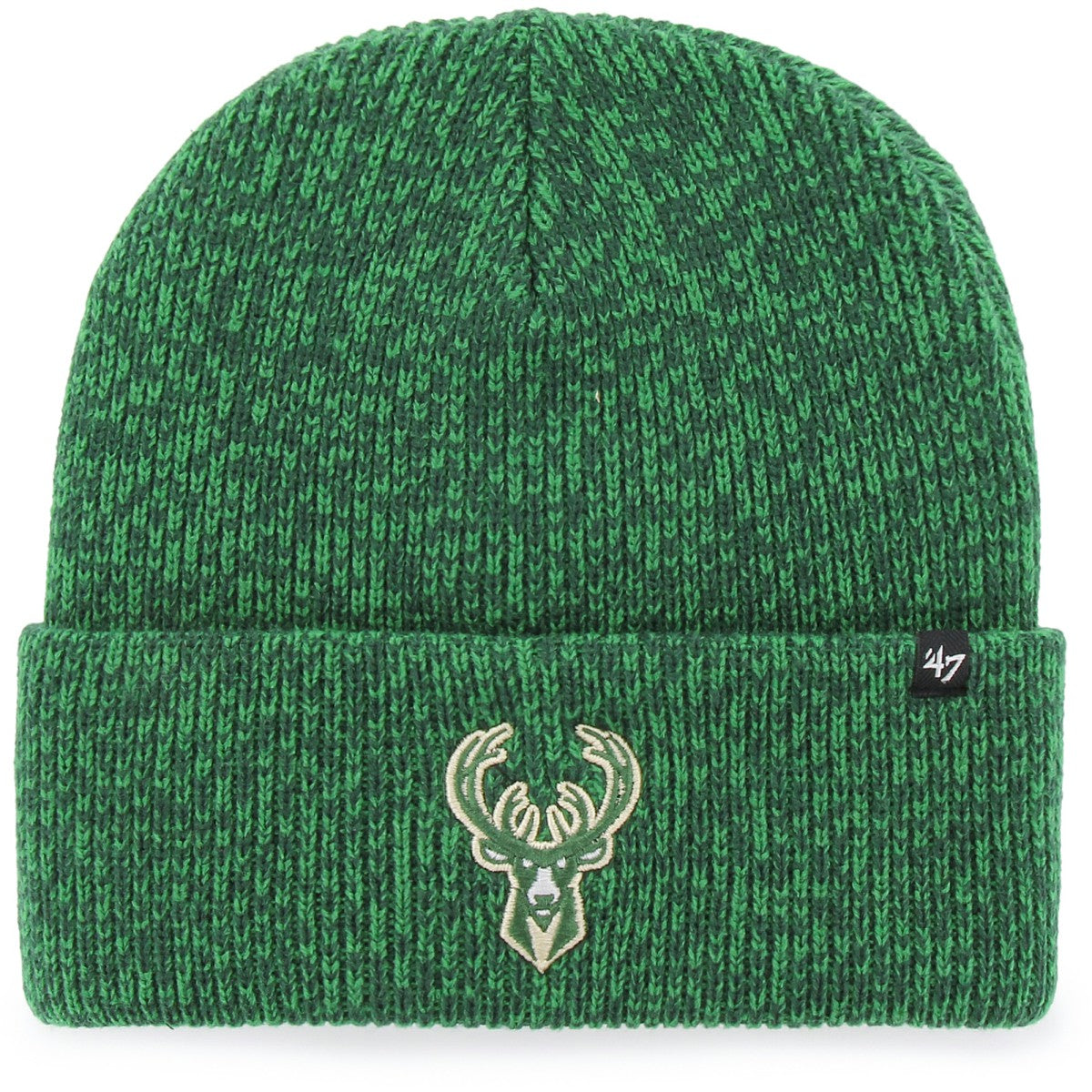 Milwaukee Bucks '47 Brain Freeze Cuffed Knit Hat Hunter Green