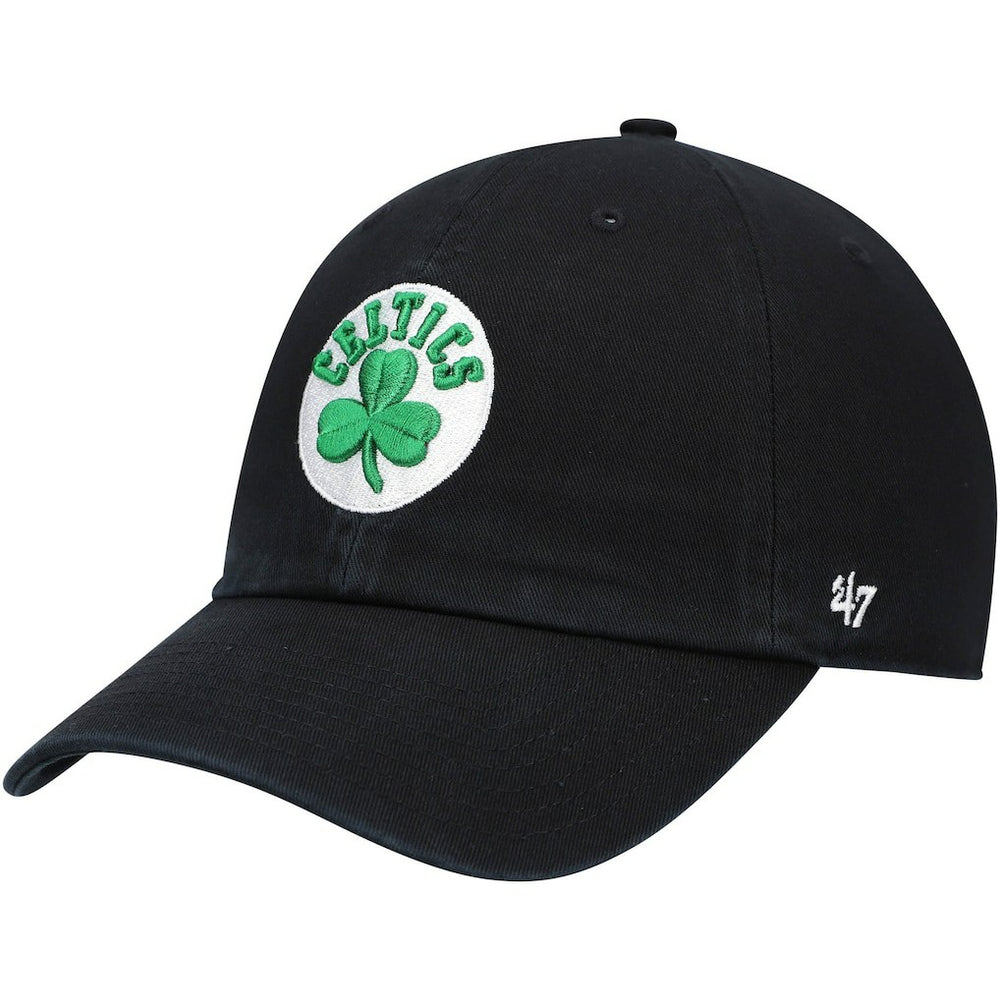 Boston Celtics '47 Core Logo Clean Up Adjustable Hat Black