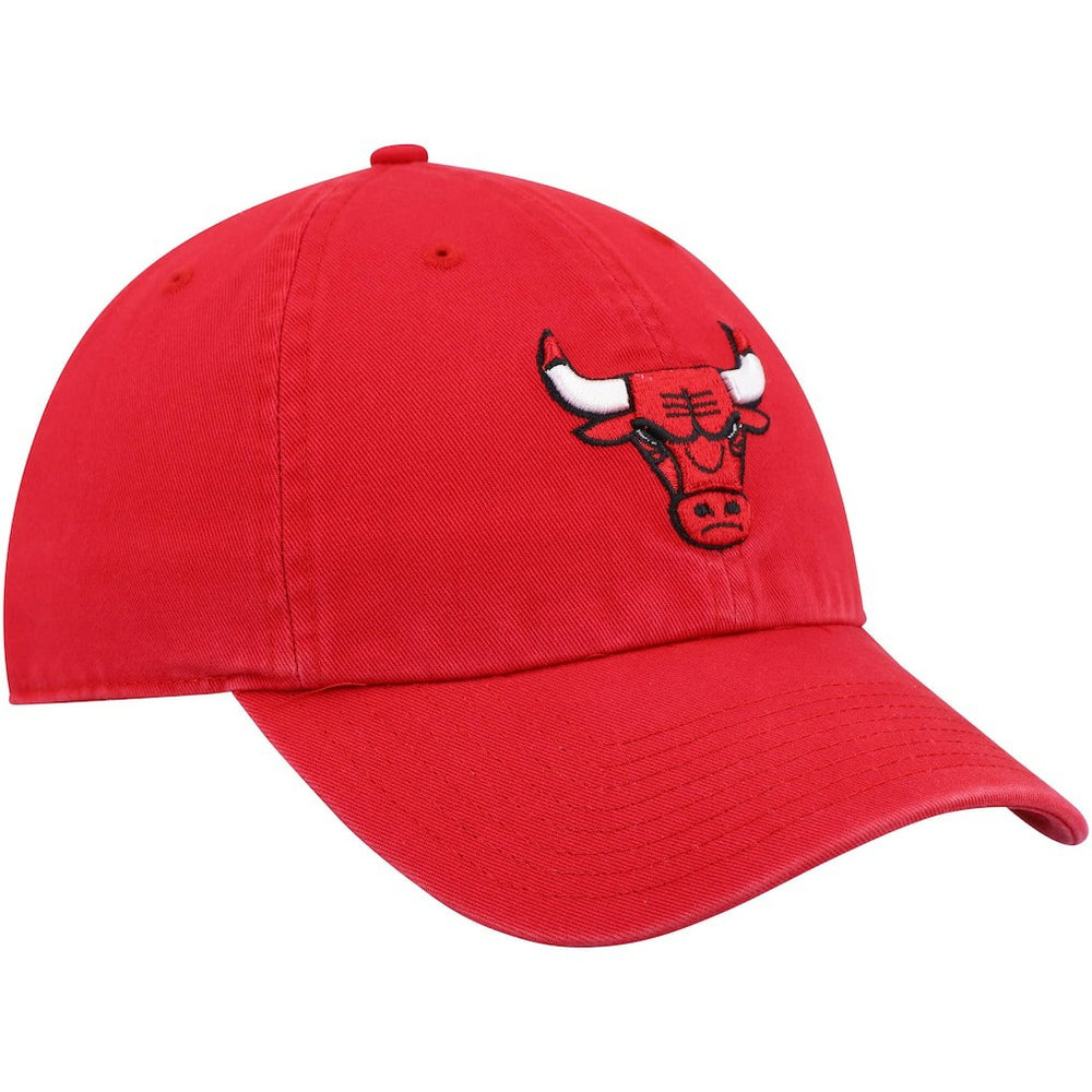 Chicago Bulls '47 Core Logo Clean Up Adjustable Hat Red