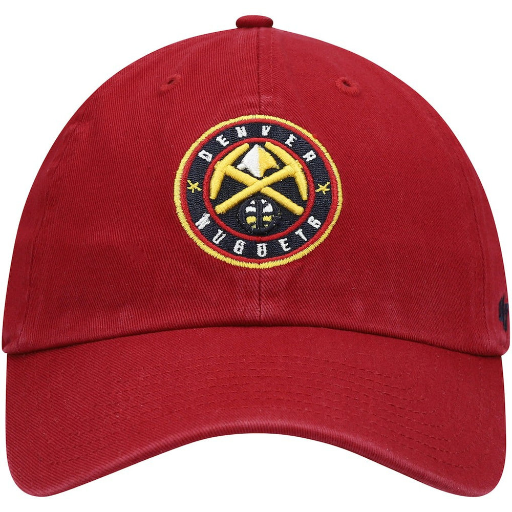 Denver Nuggets '47 Core Logo Clean Up Adjustable Hat Red