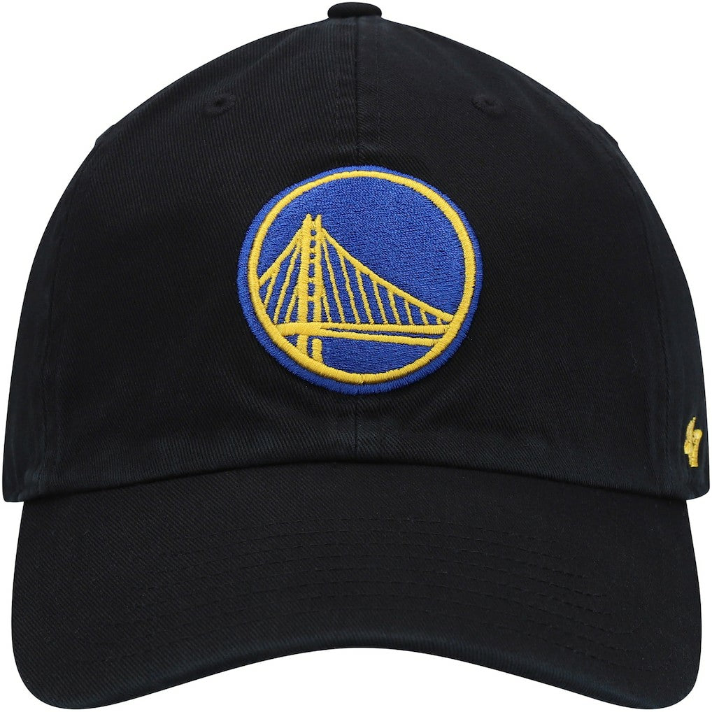 Golden State Warriors '47 Core Logo Clean Up Adjustable Hat Black