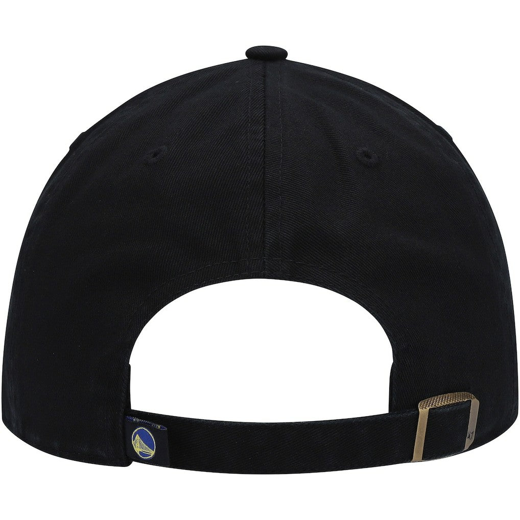 Golden State Warriors '47 Core Logo Clean Up Adjustable Hat Black