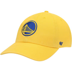 Golden State Warriors '47 Core Logo Clean Up Adjustable Hat Gold