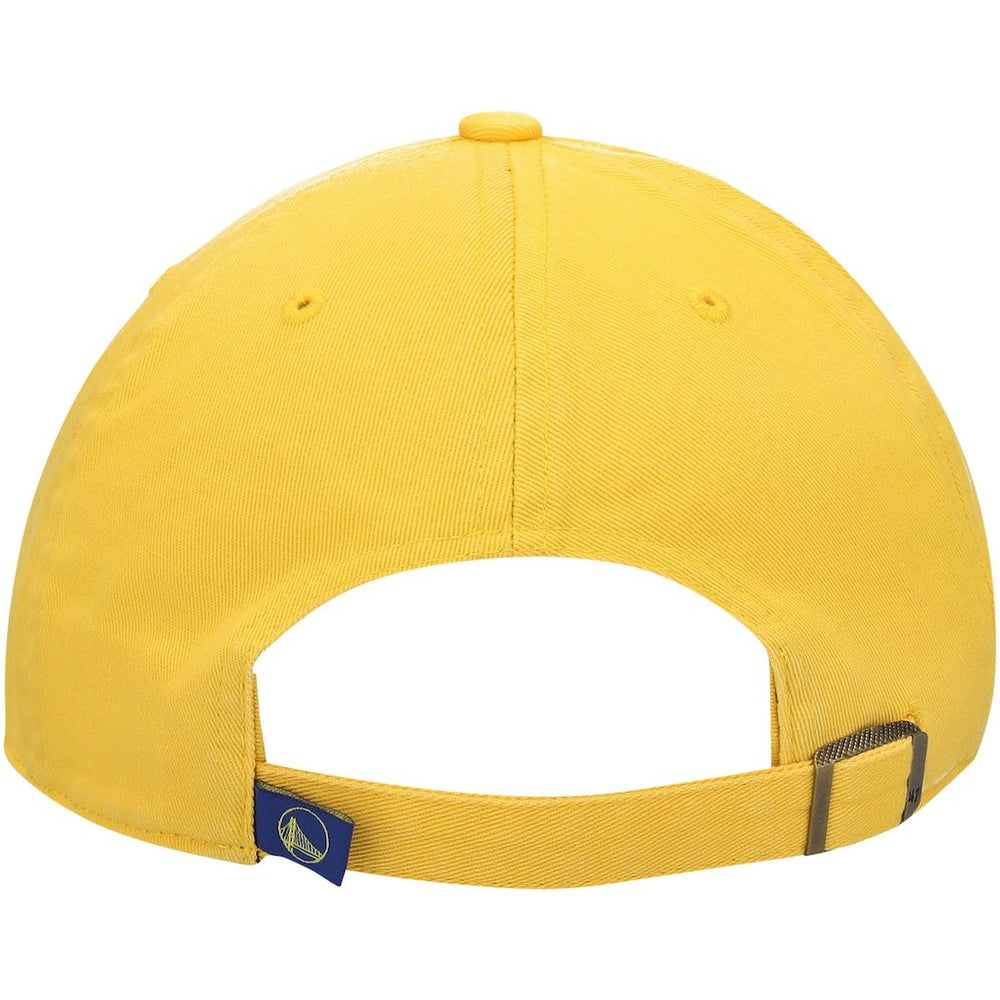 Golden State Warriors '47 Core Logo Clean Up Adjustable Hat Gold