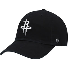 Houston Rockets '47 Core Logo Clean Up Adjustable Hat Black