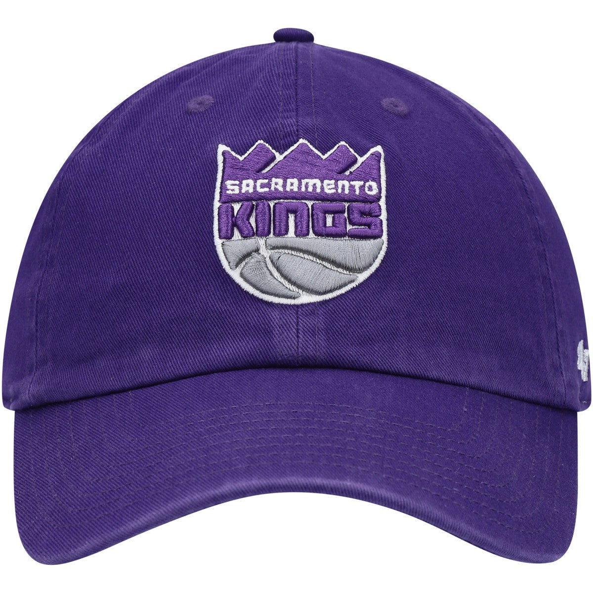 Sacramento Kings '47 Core Logo Clean Up Adjustable Hat Purple