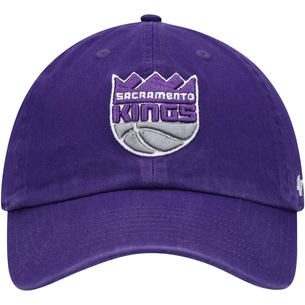 Sacramento Kings '47 Core Logo Clean Up Adjustable Hat Purple