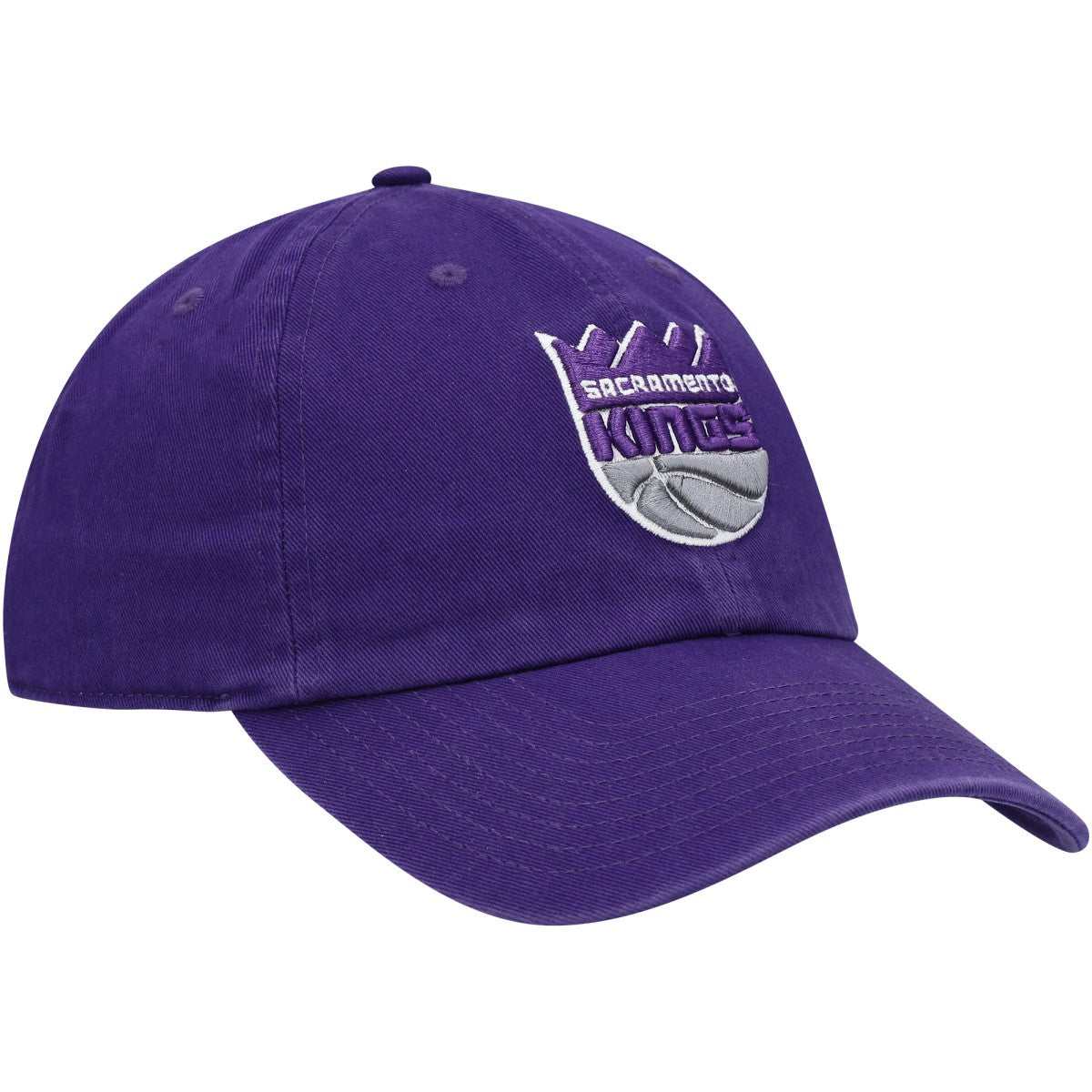 Sacramento Kings '47 Core Logo Clean Up Adjustable Hat Purple