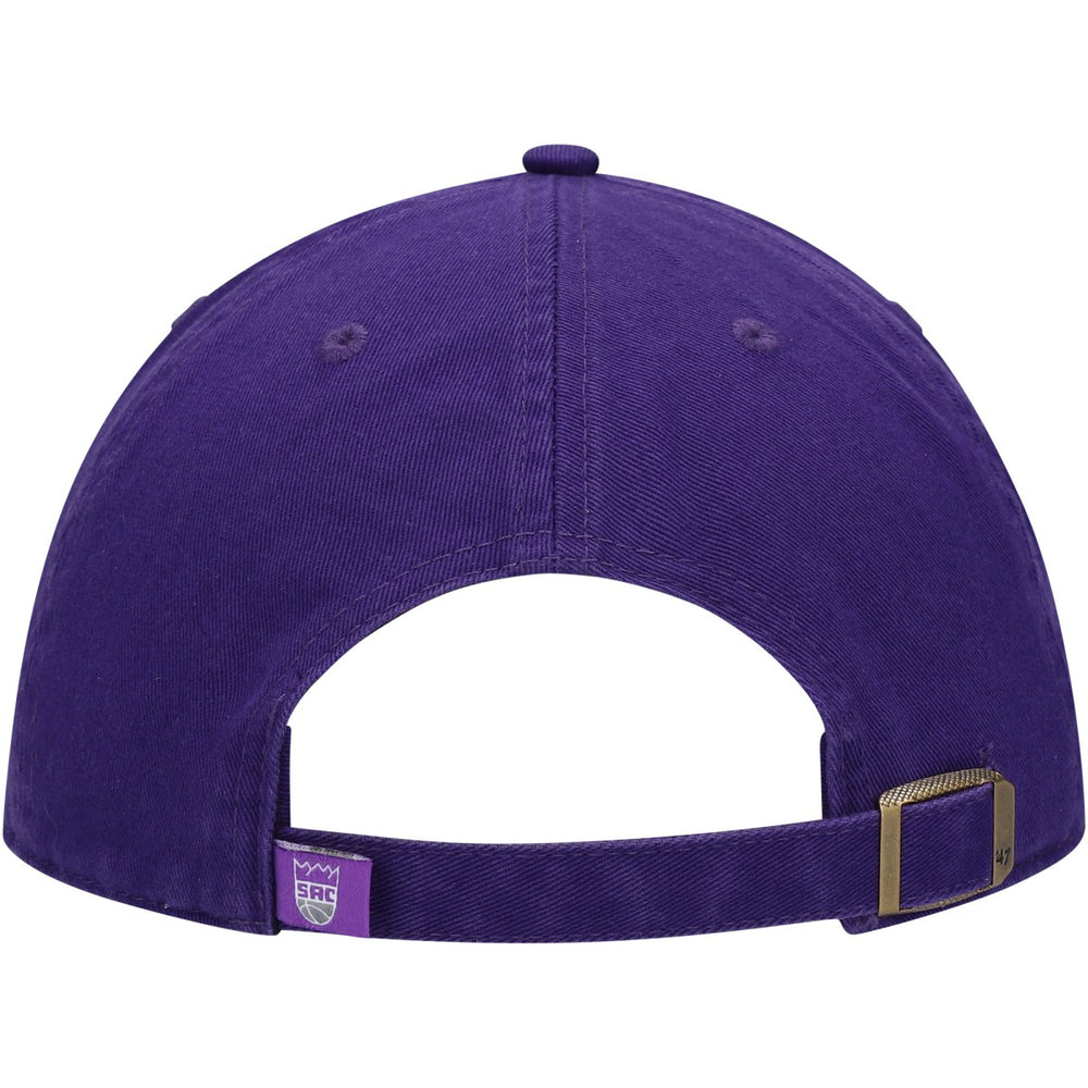 Sacramento Kings '47 Core Logo Clean Up Adjustable Hat Purple