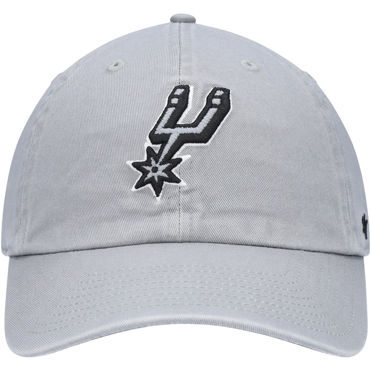 San Antonio Spurs '47 Core Logo Clean Up Adjustable Hat Gray