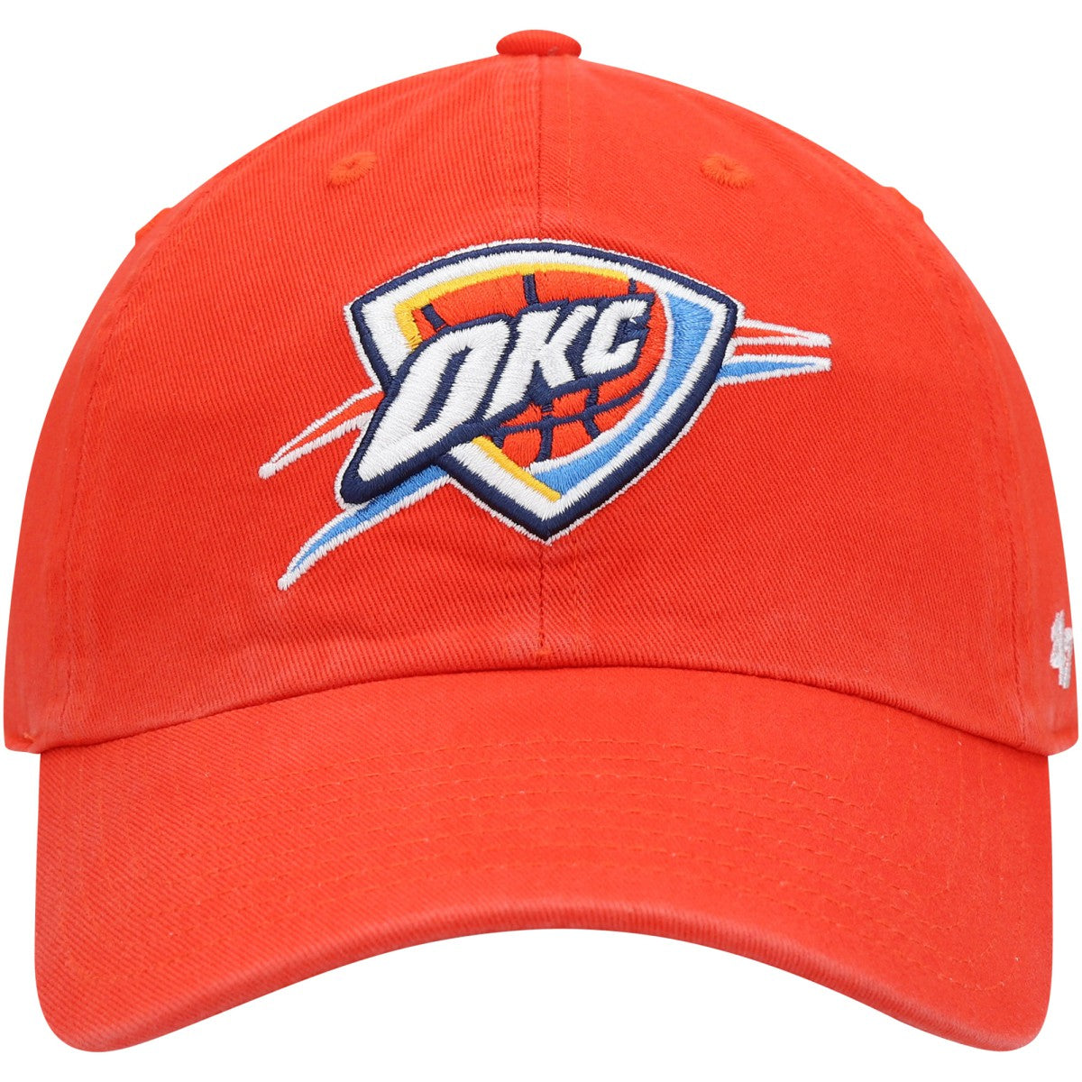 Oklahoma City Thunder '47 Core Logo Clean Up Adjustable Hat Orange