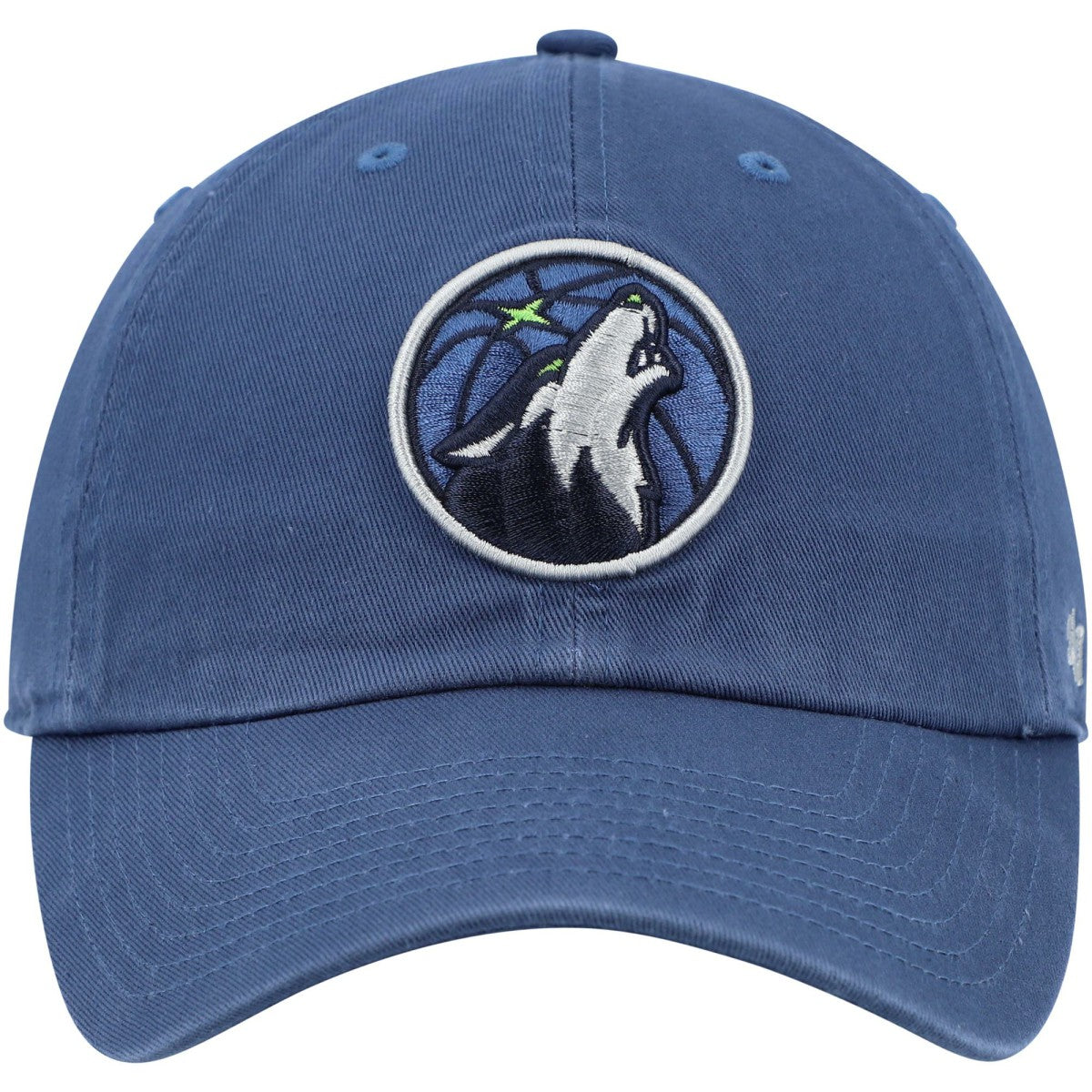 Minnesota Timberwolves '47 Core Logo Clean Up Adjustable Hat Blue