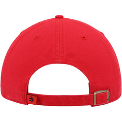 Toronto Raptors '47 Core Logo Clean Up Adjustable Hat Red