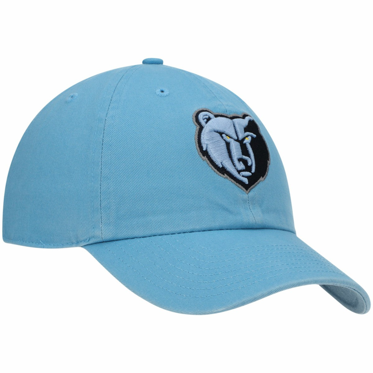 Memphis Grizzlies '47 Core Logo Clean Up Adjustable Hat Light Blue