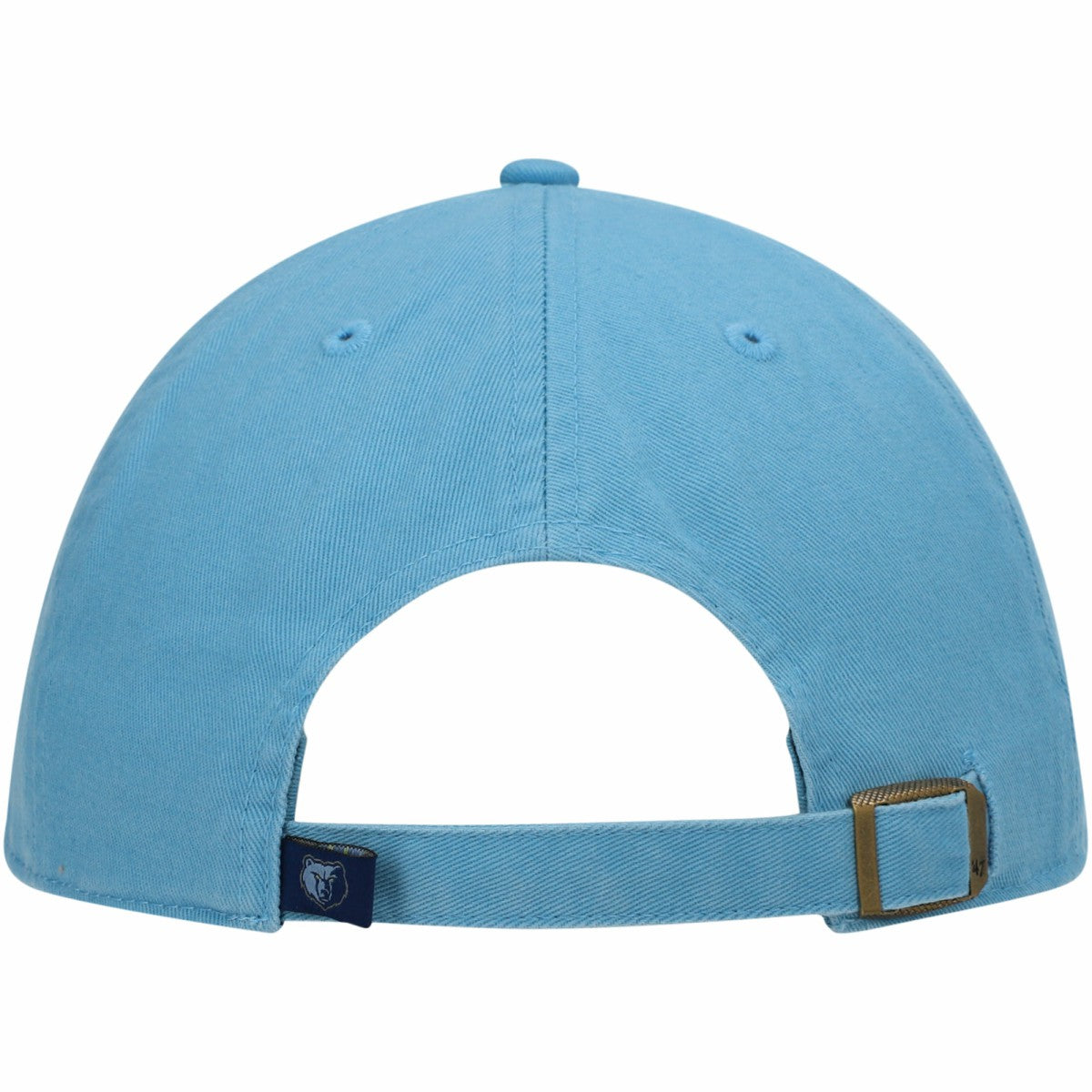 Memphis Grizzlies '47 Core Logo Clean Up Adjustable Hat Light Blue