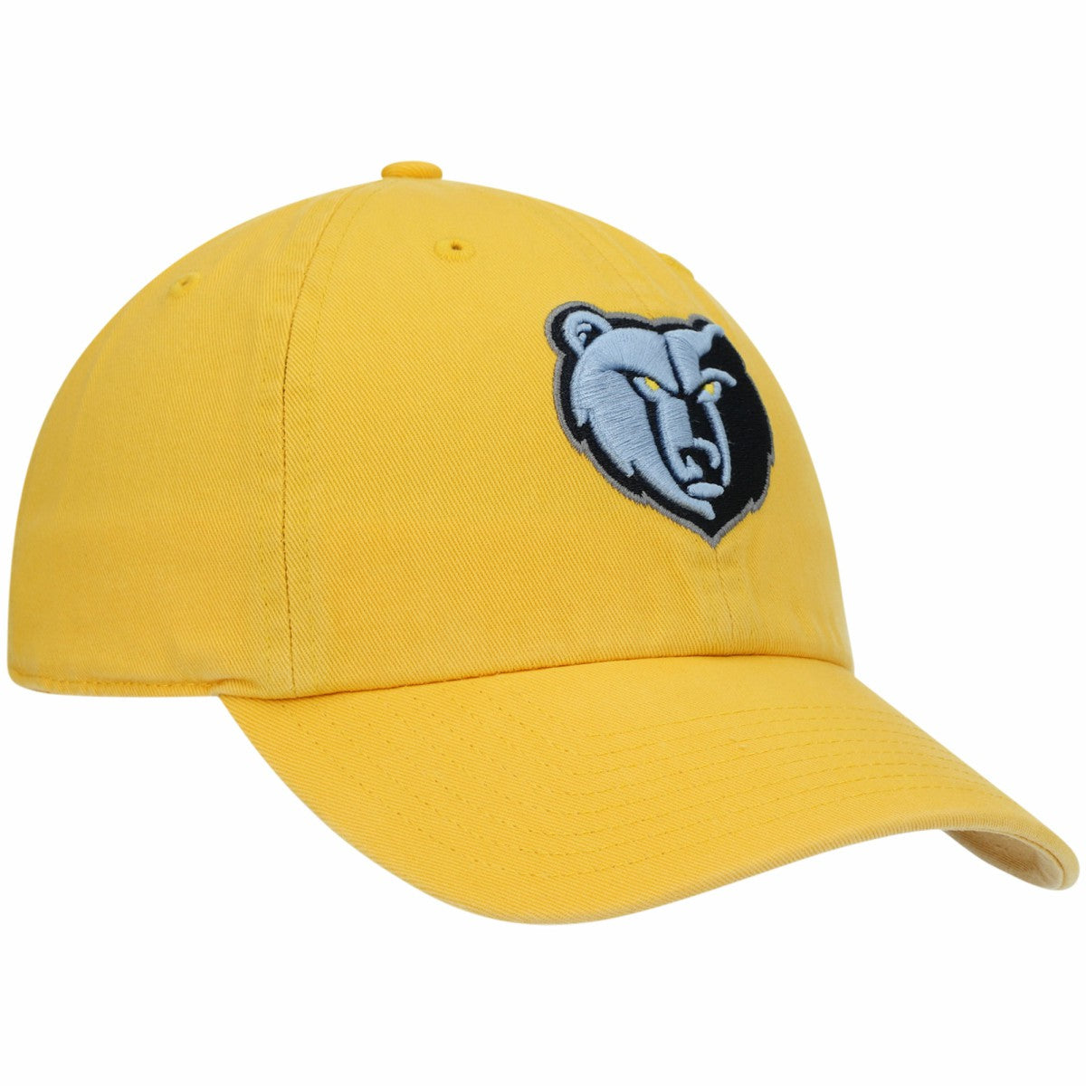 Memphis Grizzlies '47 Core Logo Clean Up Adjustable Hat Gold
