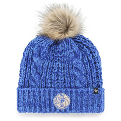 Dallas Mavericks '47 Women's Meeko Cuffed Knit Hat with Pom Blue