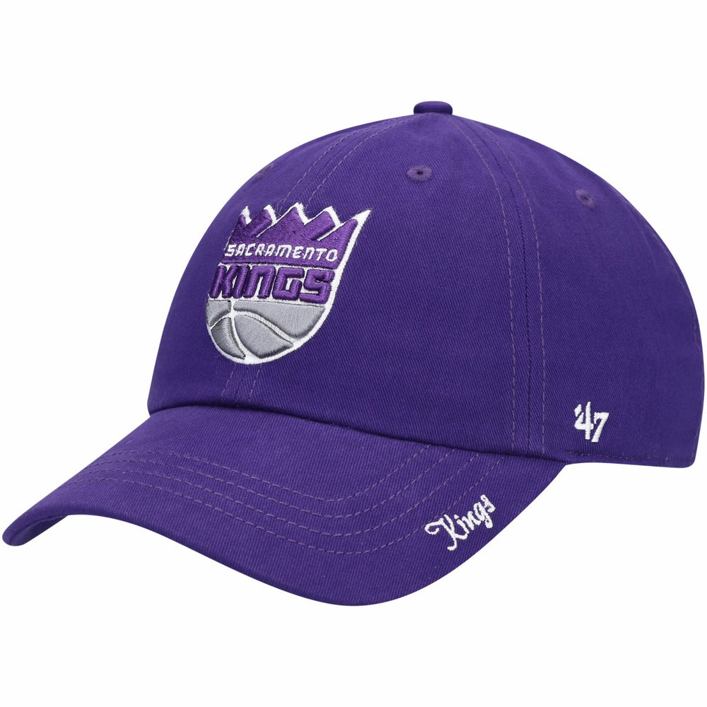 Sacramento Kings '47 Women's Miata Clean Up Logo Adjustable Hat Purple