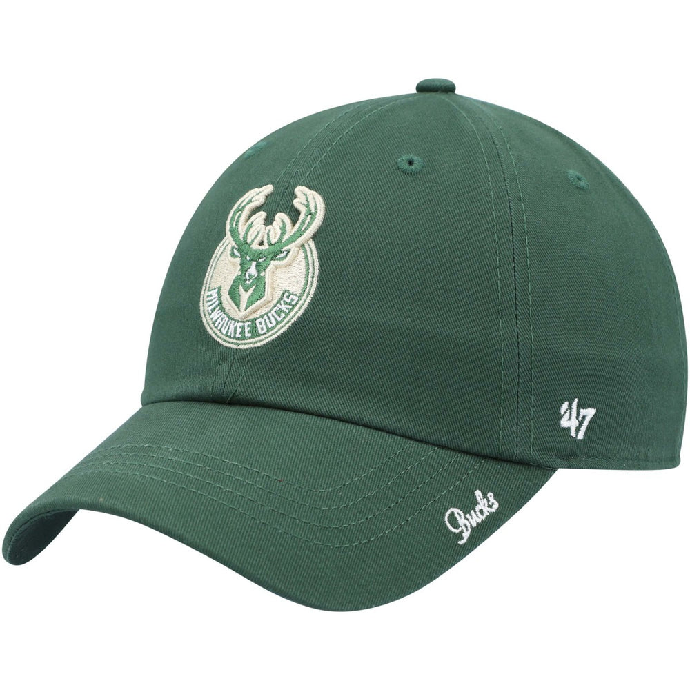 Milwaukee Bucks '47 Women's Miata Clean Up Logo Adjustable Hat Hunter Green