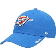 Oklahoma City Thunder '47 Women's Miata Clean Up Logo Adjustable Hat Blue
