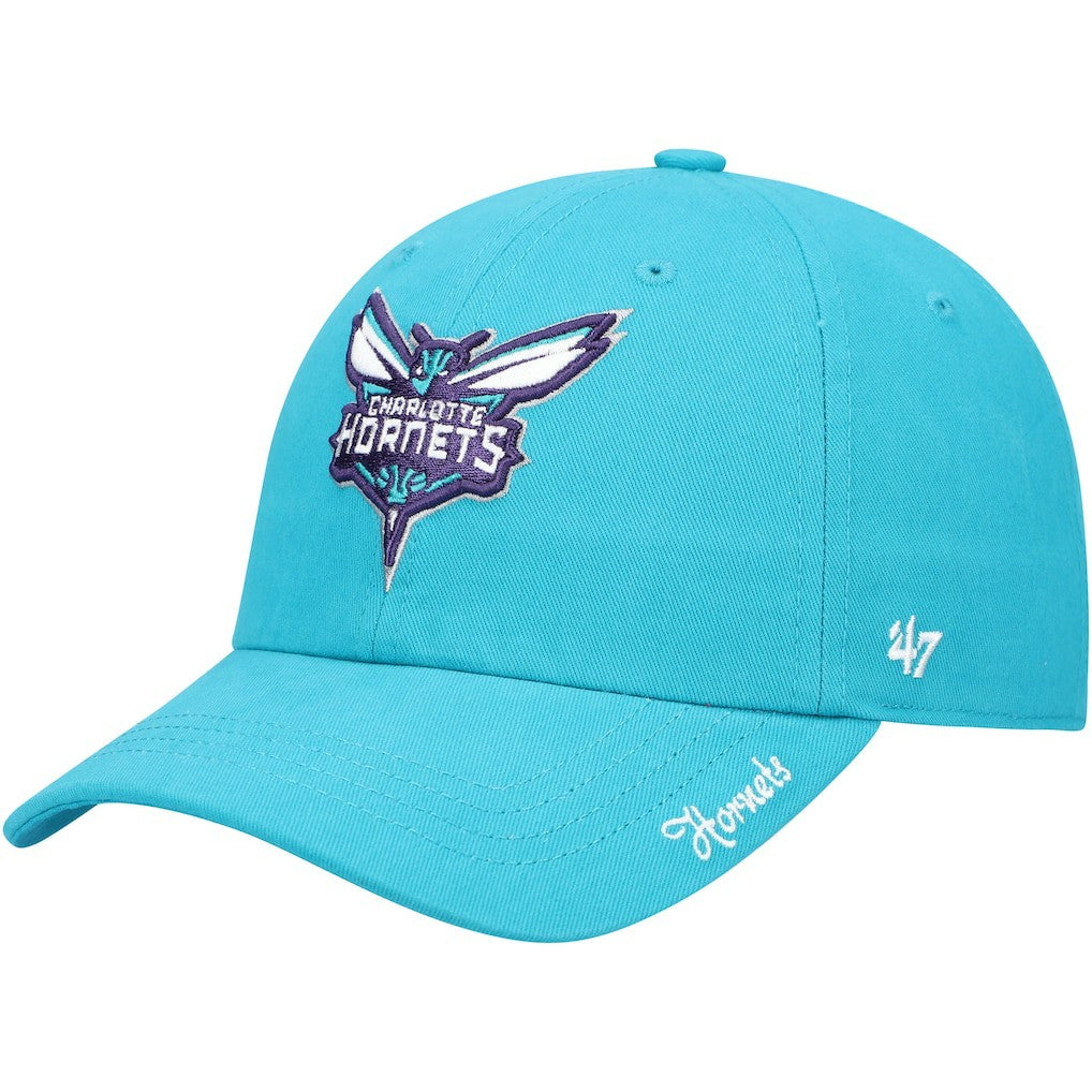 Charlotte Hornets '47 Women's Miata Clean Up Logo Adjustable Hat Teal