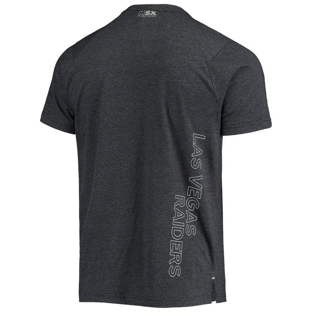 Las Vegas Raiders MSX by Michael Strahan Motivation Performance T-Shirt Black