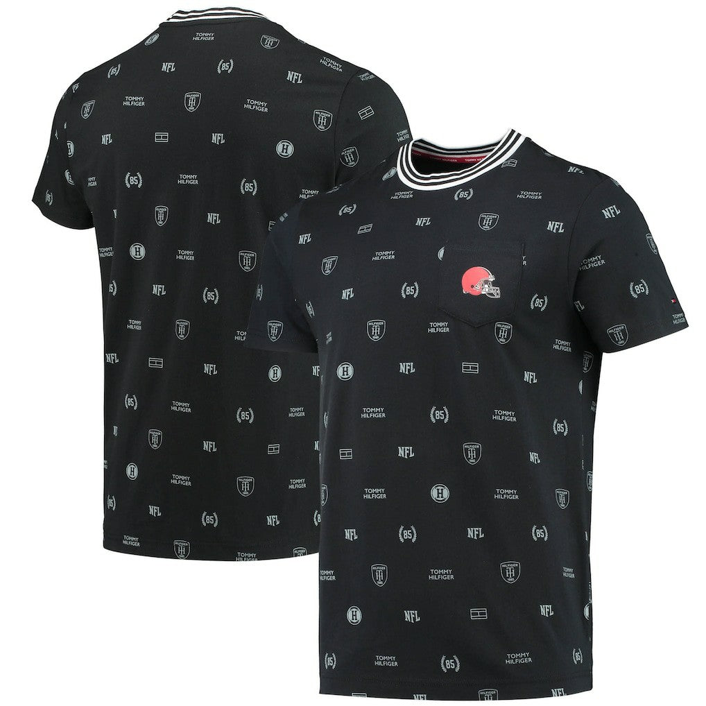 Cleveland Browns Tommy Hilfiger Essential Pocket T-Shirt Black