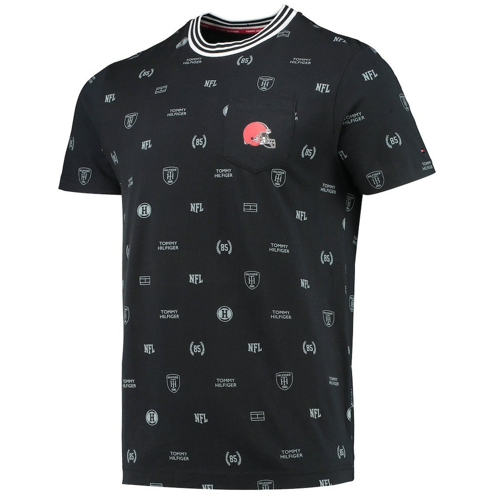 Cleveland Browns Tommy Hilfiger Essential Pocket T-Shirt Black