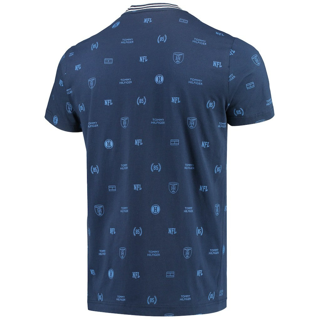 Chicago Bears Tommy Hilfiger Essential Pocket T-Shirt Navy