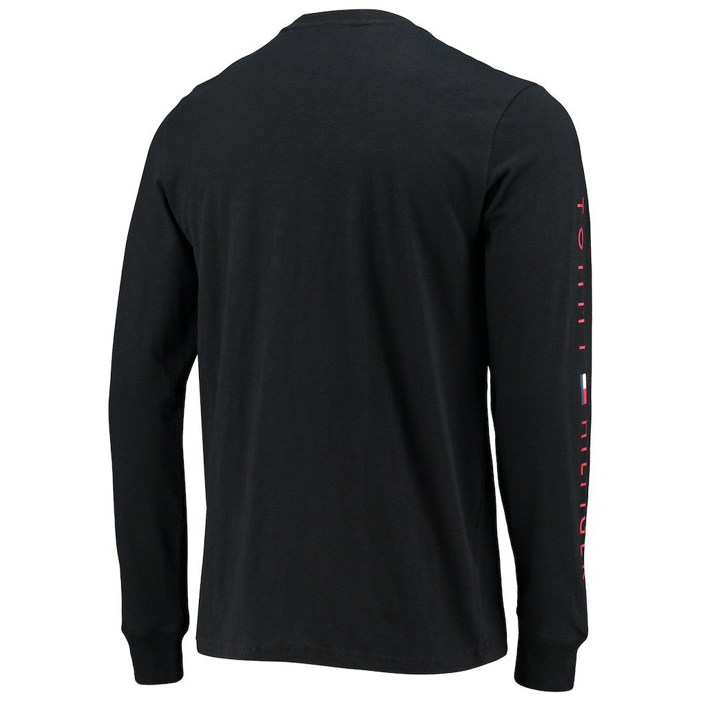 New Orleans Saints Tommy Hilfiger Peter Long Sleeve T-Shirt Black