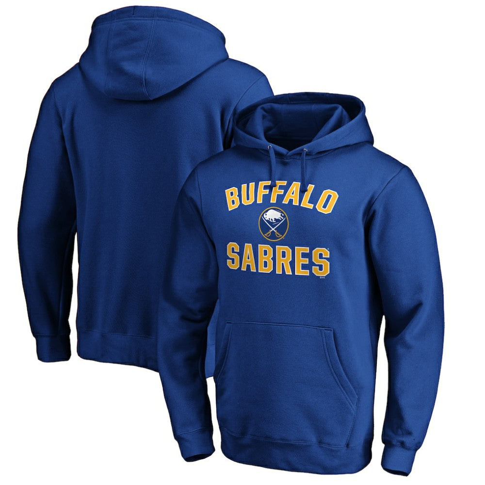 NHL Buffalo Sabres Victory Arch Team Fitted Pullover Hoodie - Royal