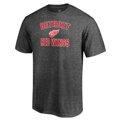 NHL Detroit Red Wings Victory Arch Team T-Shirt - Charcoal