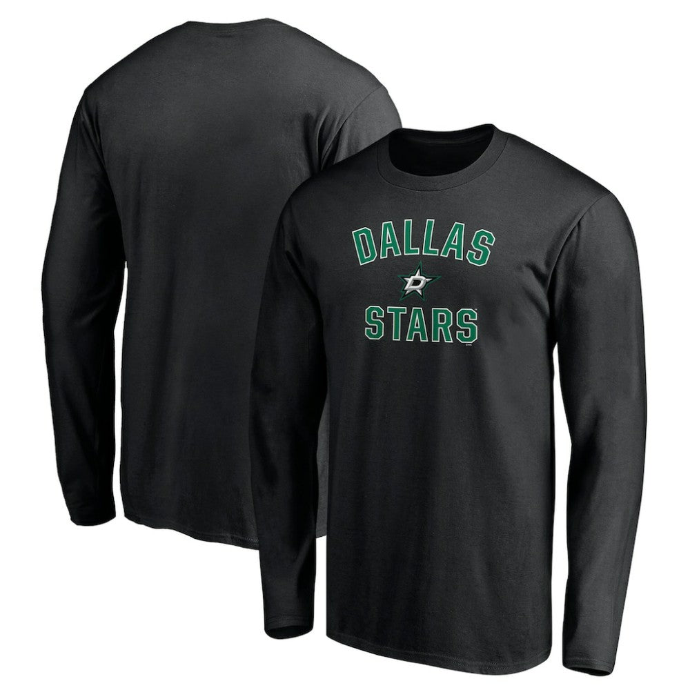 NHL Dallas Stars Victory Arch Long Sleeve T-Shirt - Black