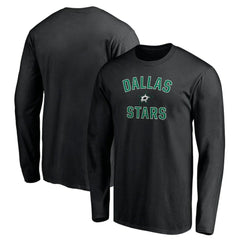 NHL Dallas Stars Victory Arch Long Sleeve T-Shirt - Black
