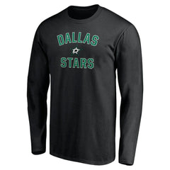 NHL Dallas Stars Victory Arch Long Sleeve T-Shirt - Black
