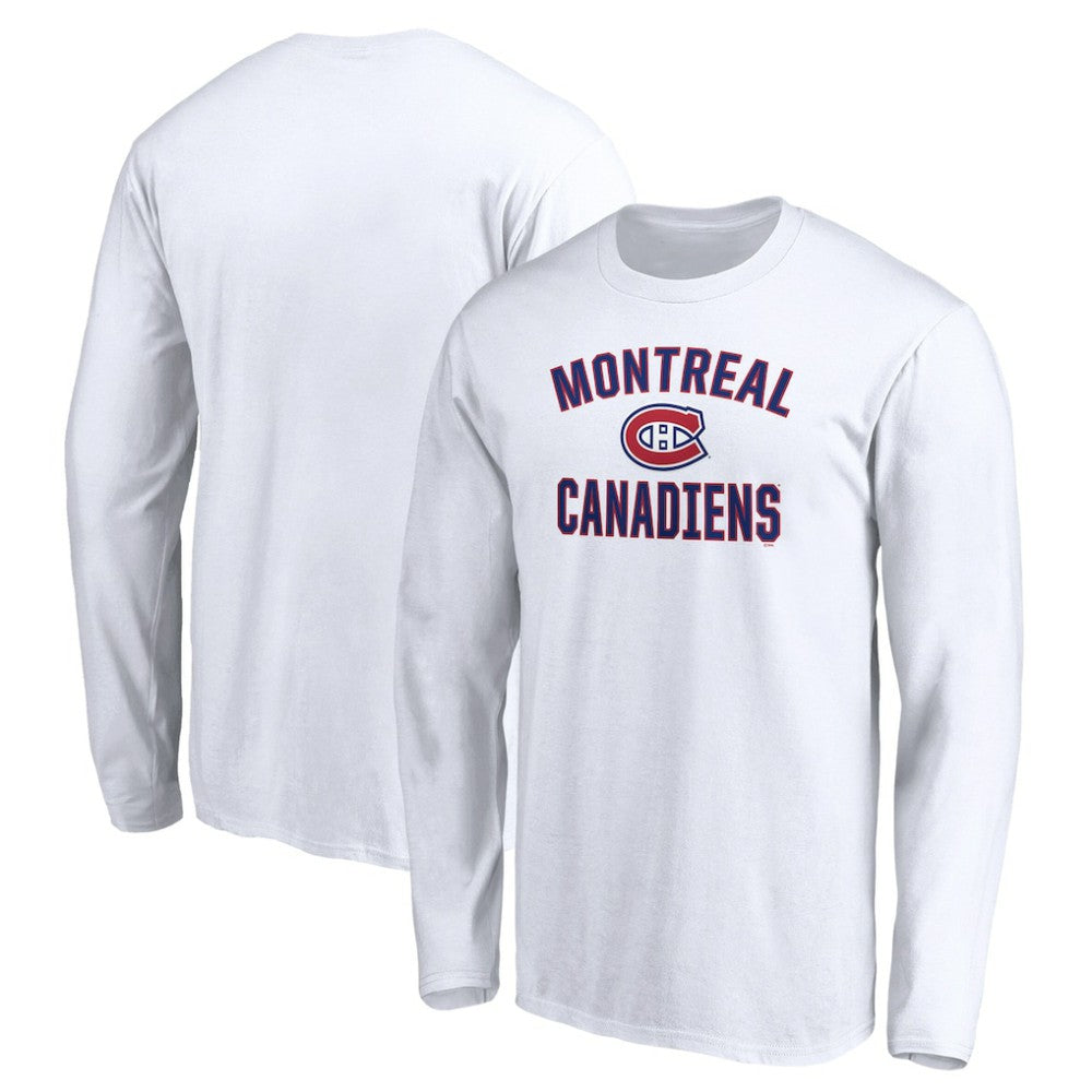 NHL Montreal Canadiens Victory Arch Long Sleeve T-Shirt - White