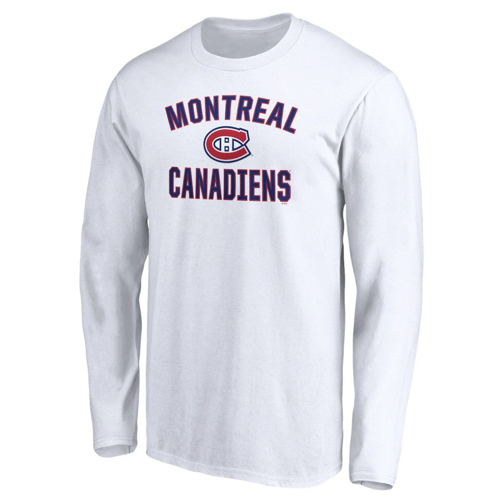 NHL Montreal Canadiens Victory Arch Long Sleeve T-Shirt - White