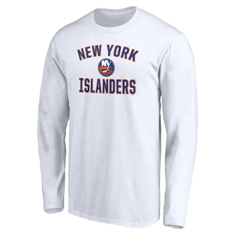 NHL New York Islanders Victory Arch Long Sleeve T-Shirt - White