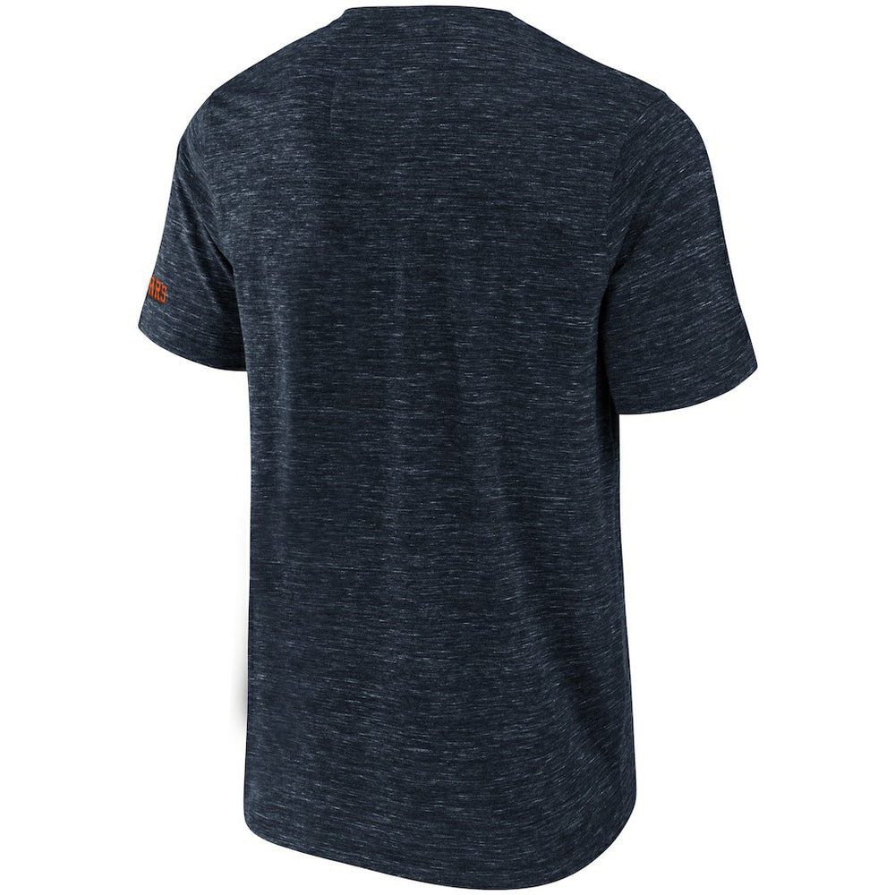 Chicago Bears NFL x Darius Rucker Collection Slub Henley T-Shirt Navy