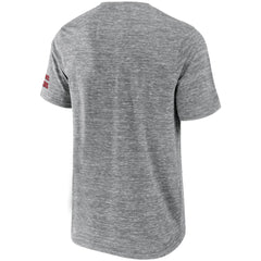 Tampa Bay Buccaneers NFL x Darius Rucker Collection Slub Henley T-Shirt Heathered Gray