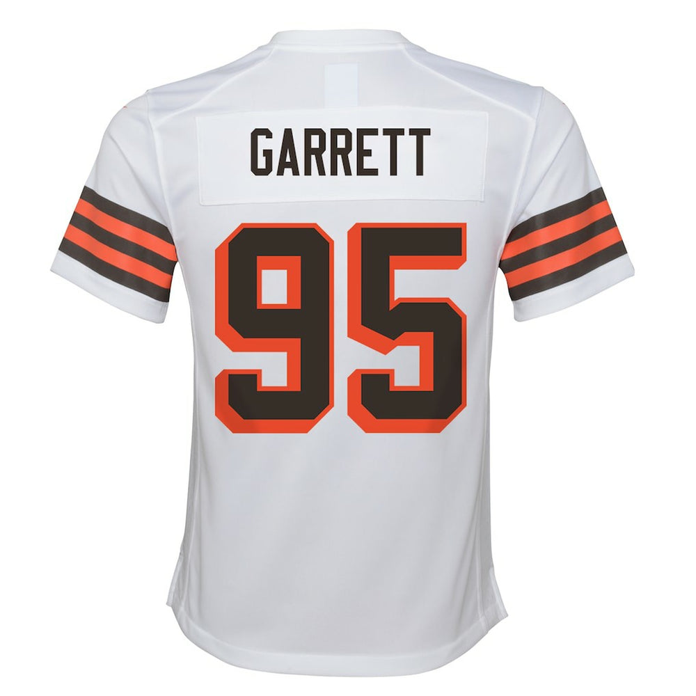 Myles Garrett Cleveland Browns Youth Game Jersey White