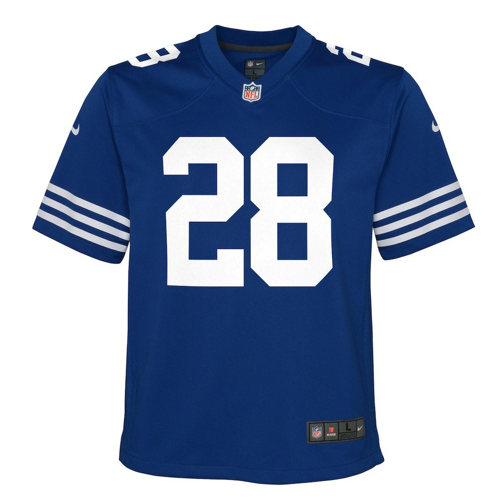 Jonathan Taylor Indianapolis Colts Youth Game Jersey Royal