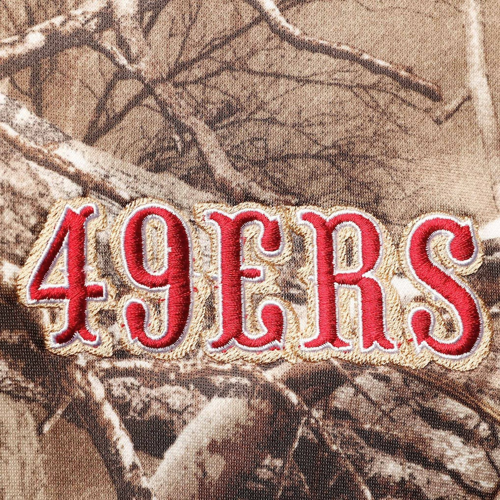 San Francisco 49ers Dunbrooke Champion Tech Pullover Hoodie Realtree Camo