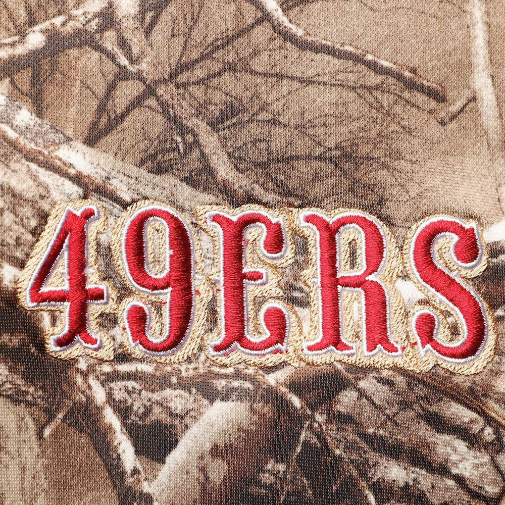 San Francisco 49ers Dunbrooke Champion Tech Pullover Hoodie Realtree Camo