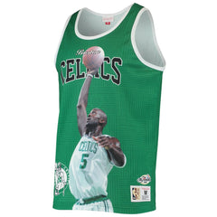 Kevin Garnett Boston Celtics Hardwood Classics Player Tank Top Kelly Green