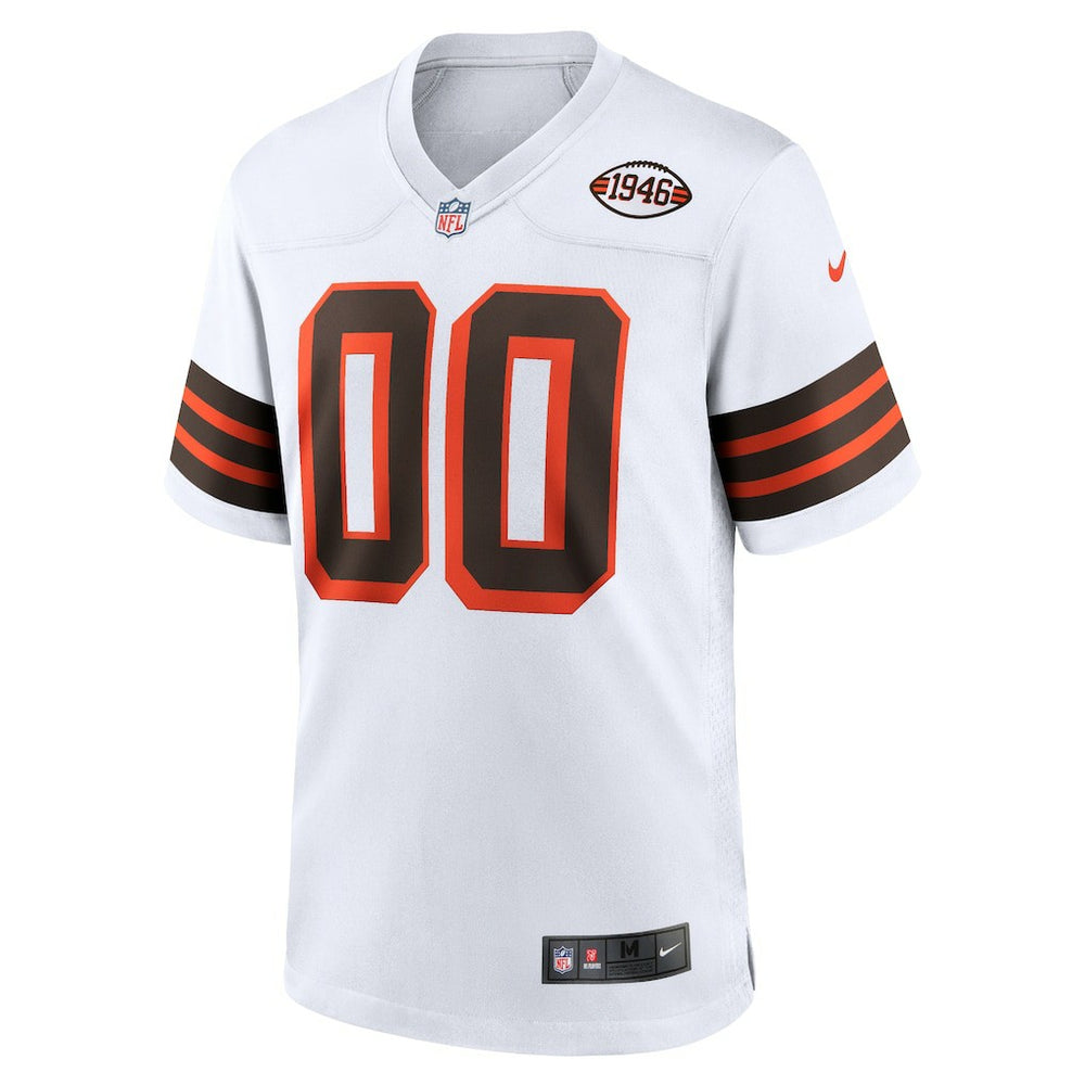 Cleveland Browns 1946 Collection Alternate Custom Jersey White
