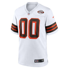 Cleveland Browns 1946 Collection Alternate Custom Jersey White