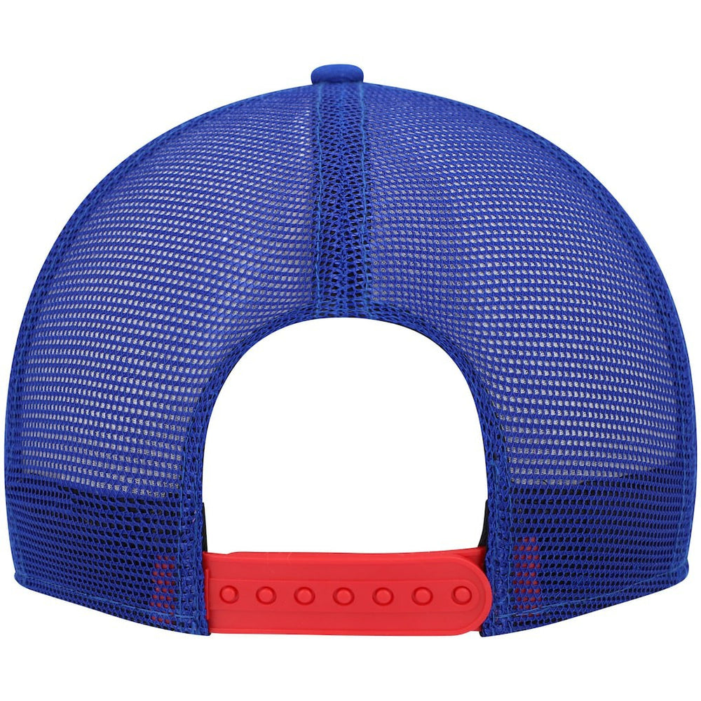 Philadelphia 76ers Hazy Trucker 9FIFTY Snapback Hat Royal